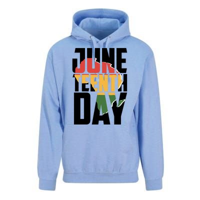 Juneteenth Day African American Pride Unisex Surf Hoodie