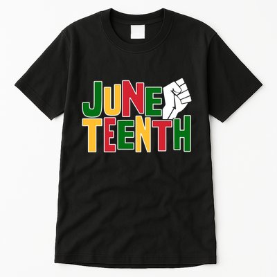 Juneteenth Day Black Power Tall T-Shirt