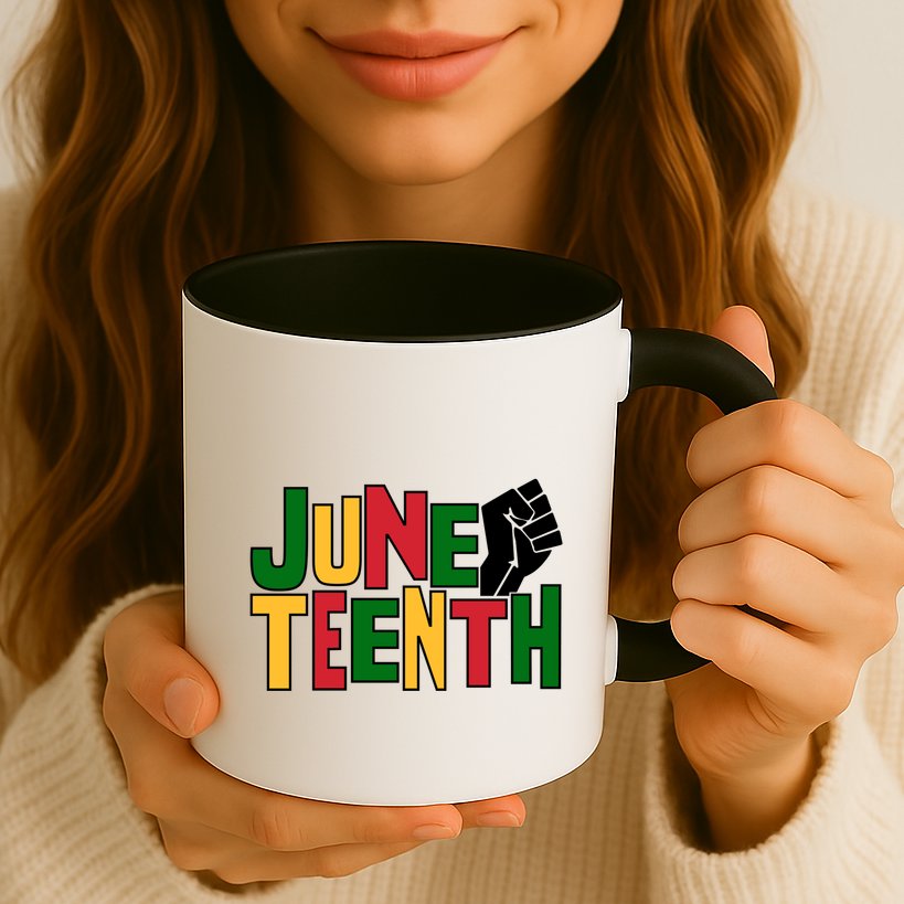 Juneteenth Day Black Power Mug