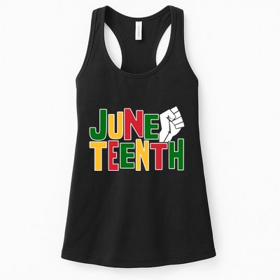 Juneteenth Day Black Power Womens Tank Top