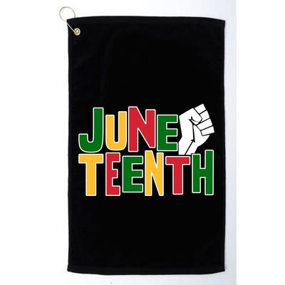 Juneteenth Day Black Power Golf Towel