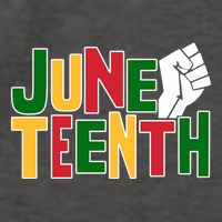 Juneteenth Day Black Power Vector Backpack