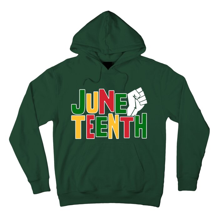 Juneteenth Day Black Power Hoodie