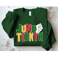 Juneteenth Day Black Power Sweatshirt