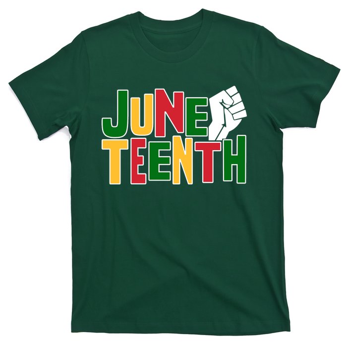 Juneteenth Day Black Power T-Shirt