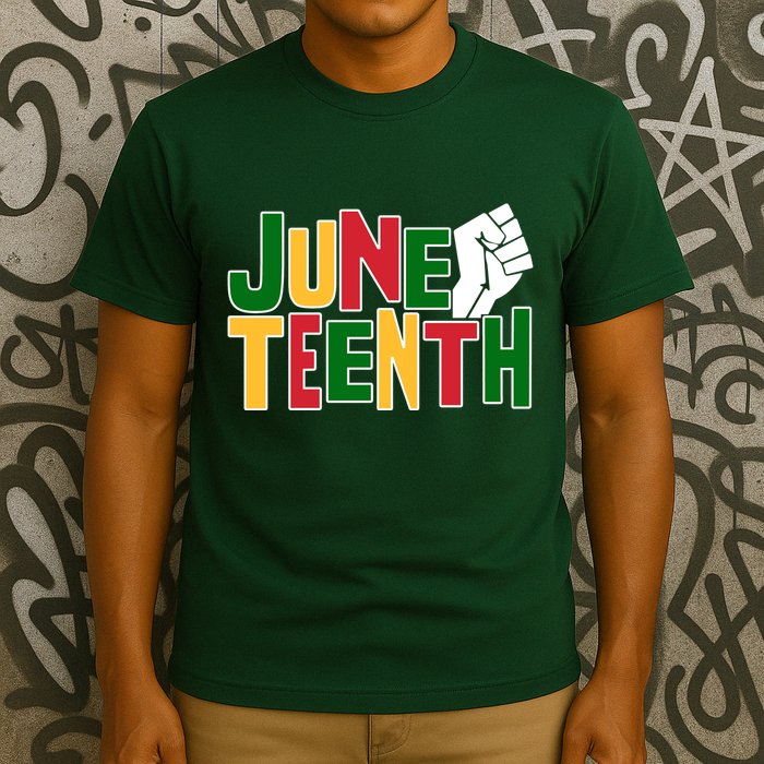 Juneteenth Day Black Power T-Shirt