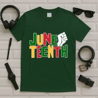 Juneteenth Day Black Power T-Shirt