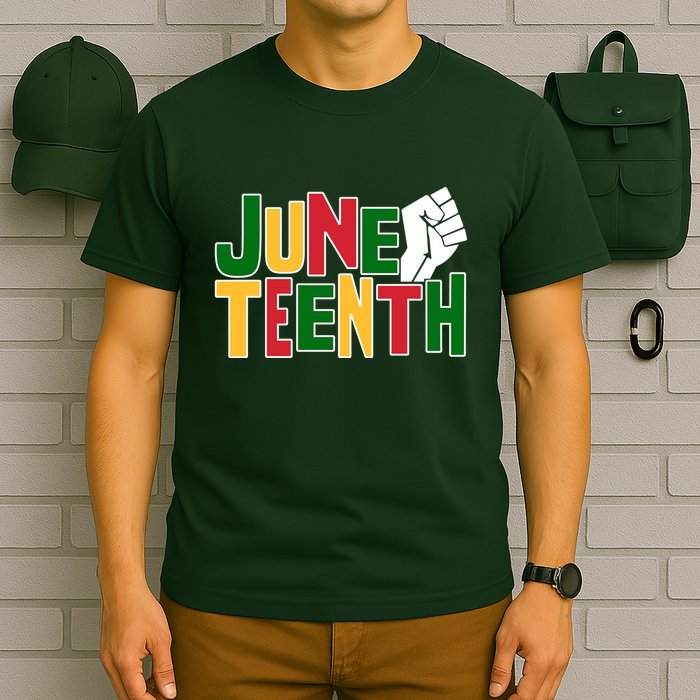Juneteenth Day Black Power T-Shirt
