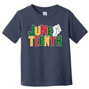 Juneteenth Day Black Power Toddler T-Shirt