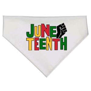 Juneteenth Day Black Power USA-Made Doggie Bandana