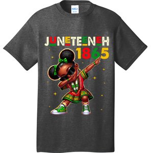 Juneteenth Dabbing Black Queen Melanin Brown Skin Dab T-Shirt