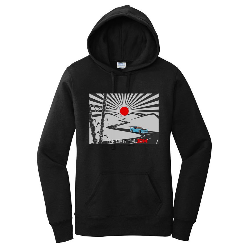Jdm Drifting Car Drift Extreme Japanese Racing Sport Design Gift Women's Pullover Hoodie