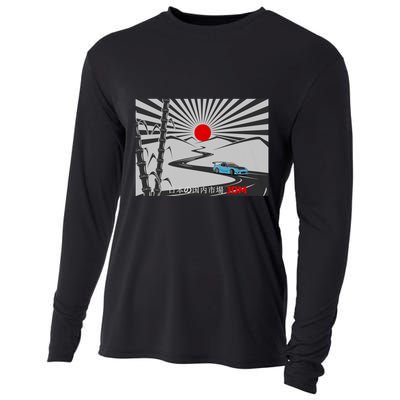 Jdm Drifting Car Drift Extreme Japanese Racing Sport Design Gift Cooling Performance Long Sleeve Crew