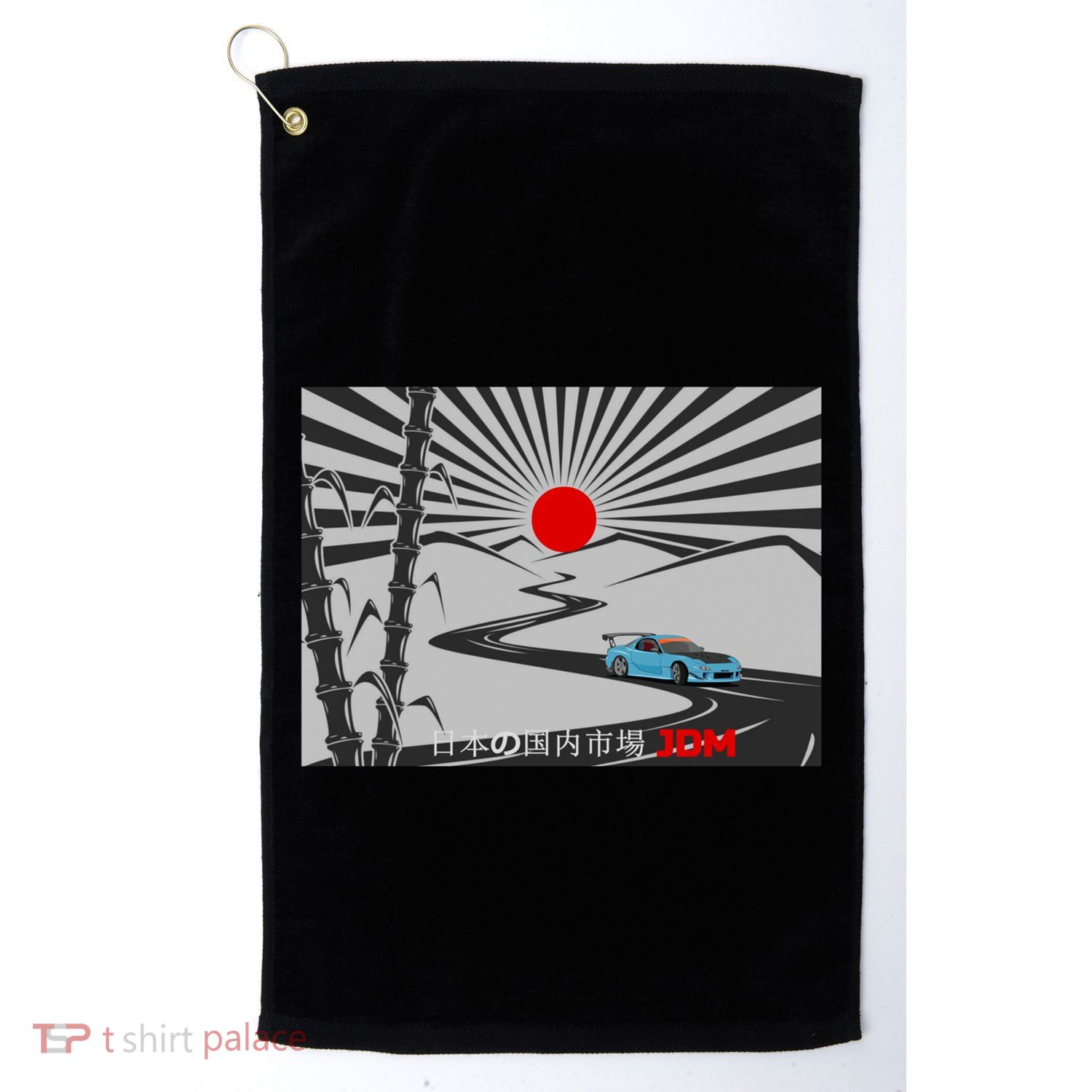 Jdm Drifting Car Drift Extreme Japanese Racing Sport Design Gift Golf Towel