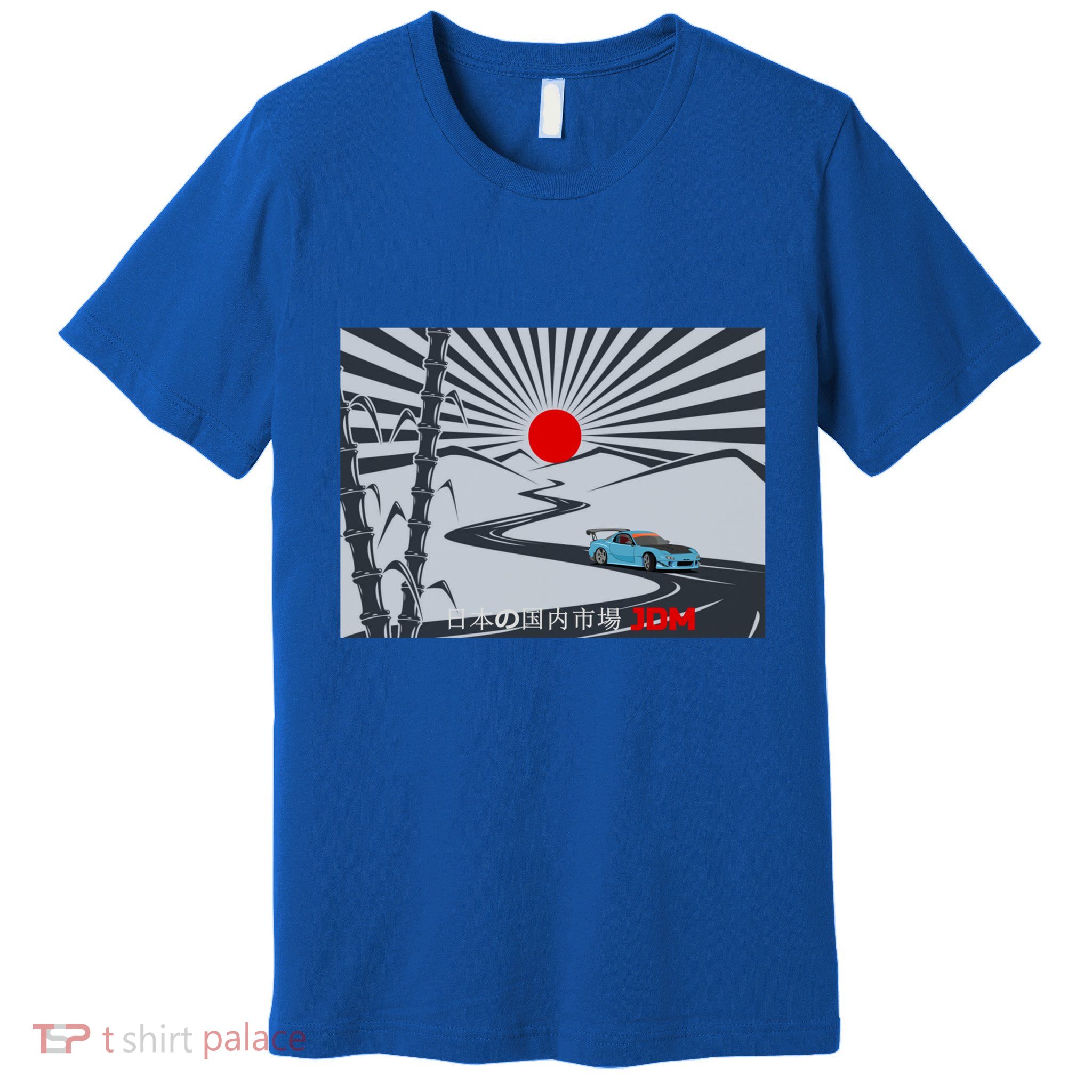 Jdm Drifting Car Drift Extreme Japanese Racing Sport Design Gift Premium T-Shirt