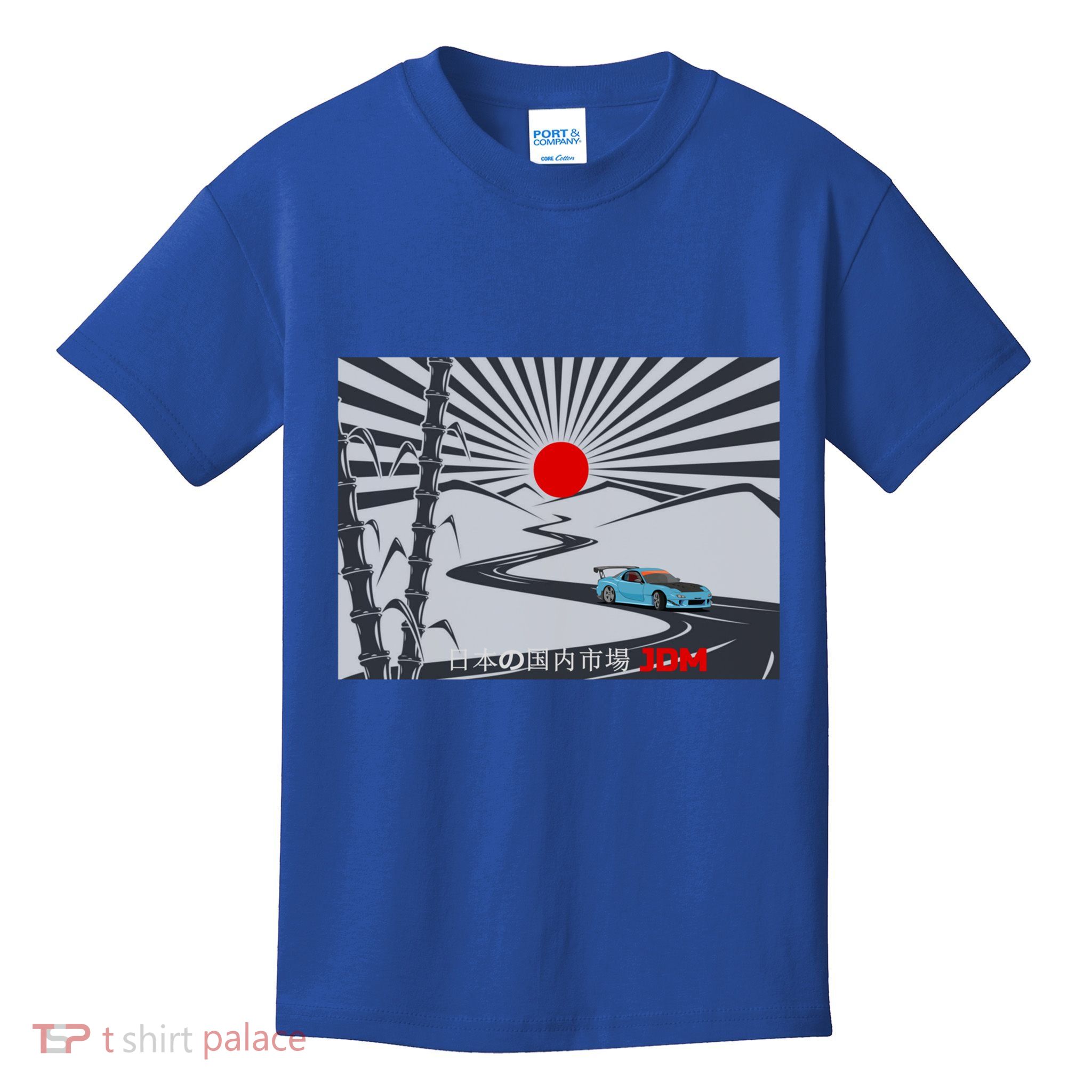 Jdm Drifting Car Drift Extreme Japanese Racing Sport Design Gift Kids T-Shirt