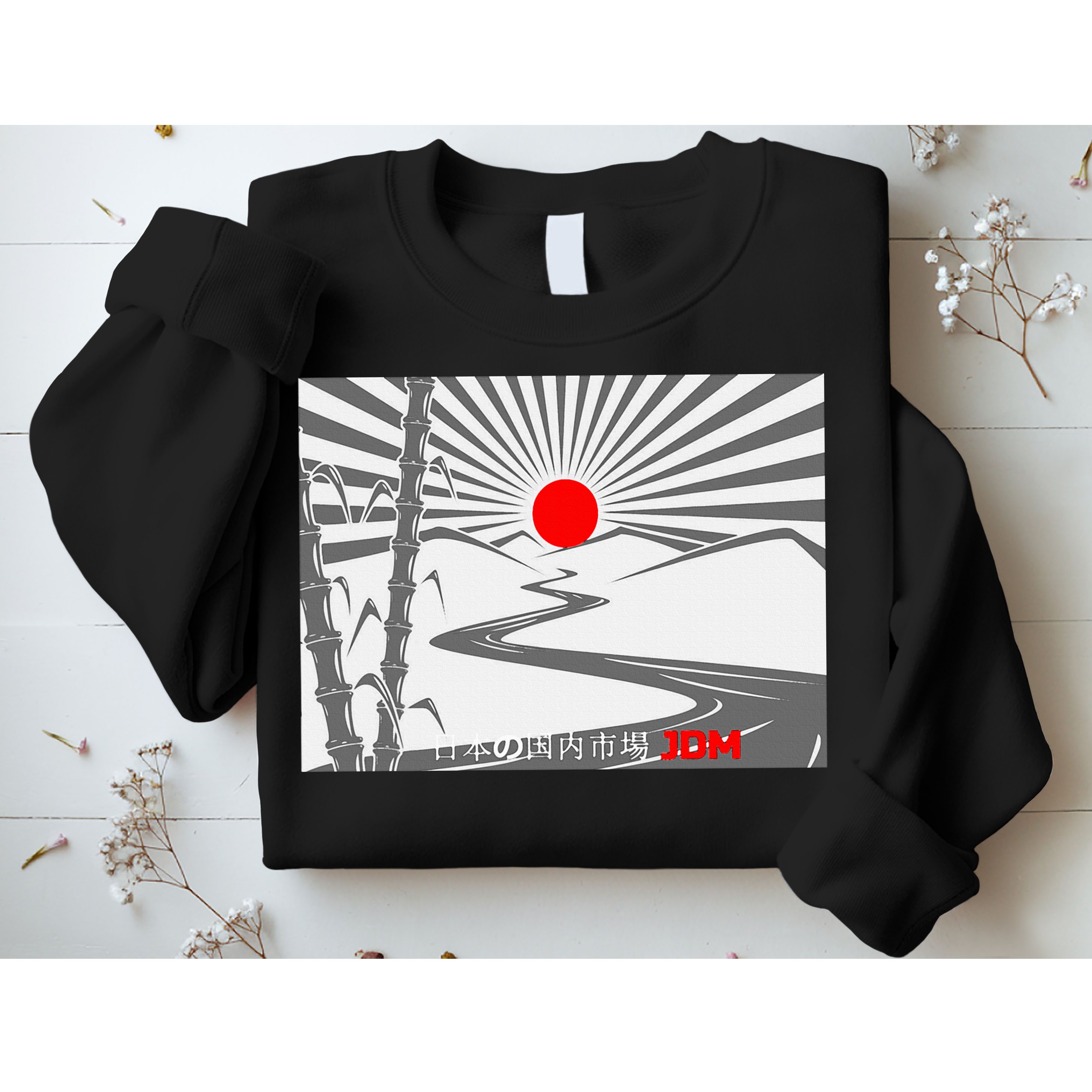 Jdm Drifting Car Drift Extreme Japanese Racing Sport Design Sweatshirt