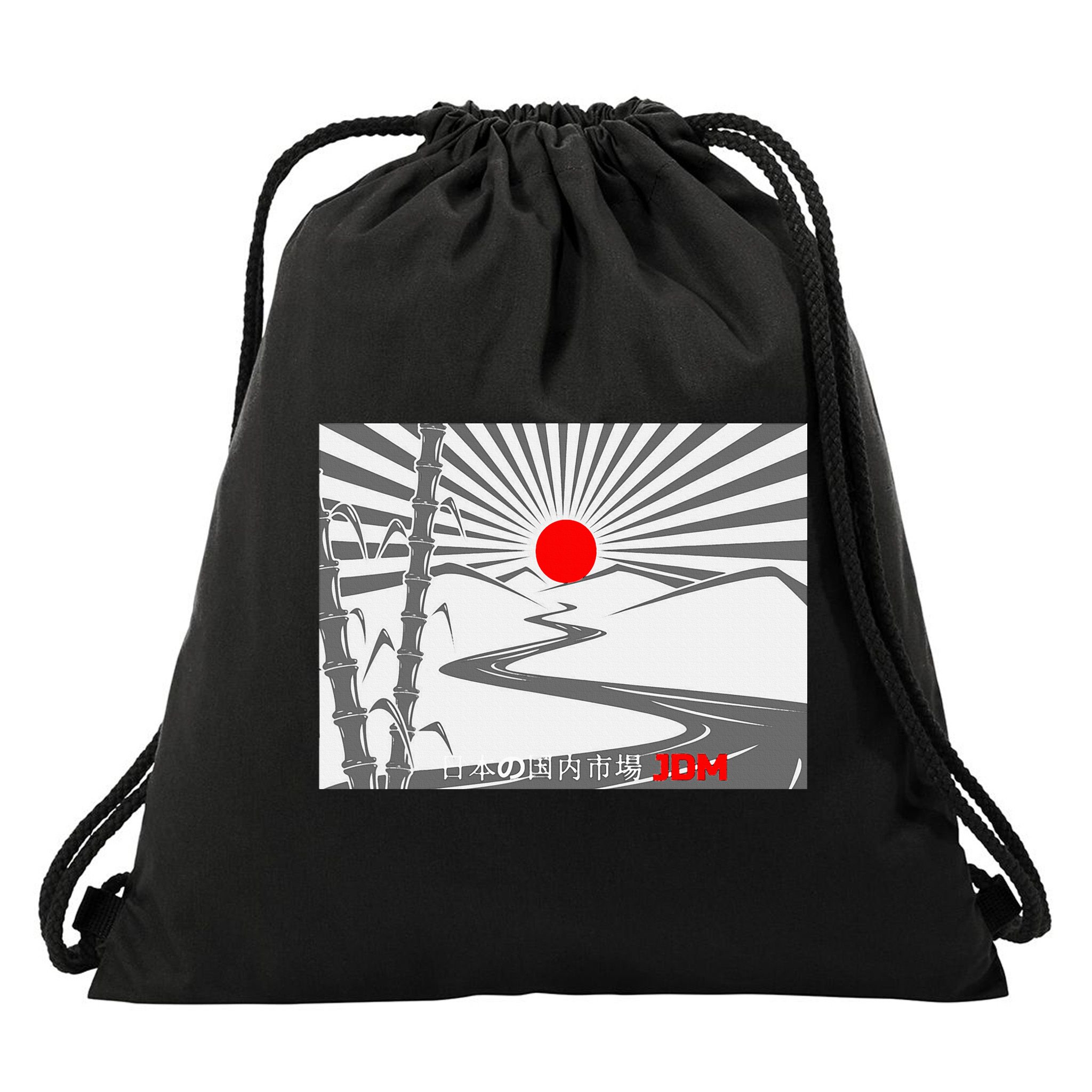 Jdm Drifting Car Drift Extreme Japanese Racing Sport Design Drawstring Bag