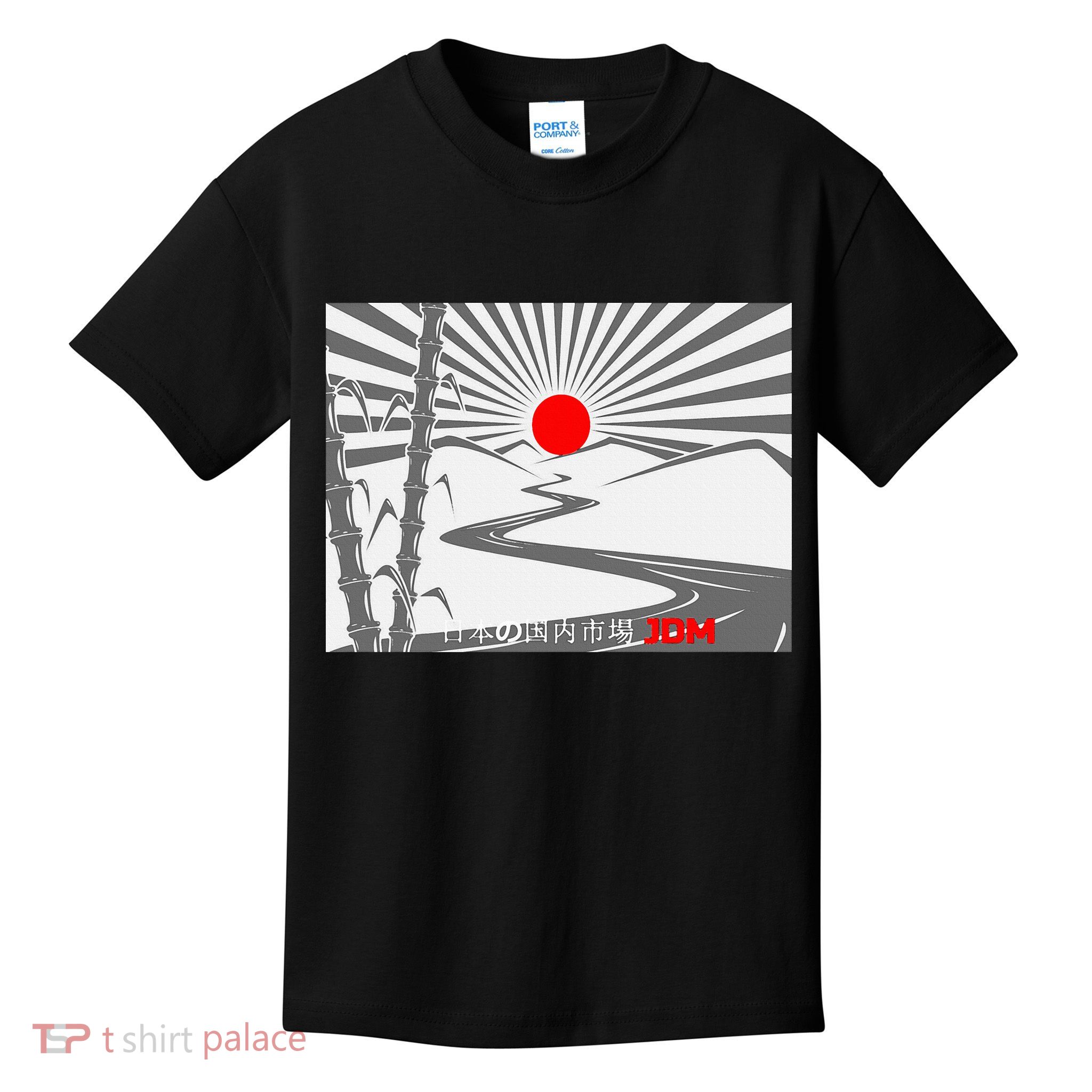Jdm Drifting Car Drift Extreme Japanese Racing Sport Design Kids T-Shirt