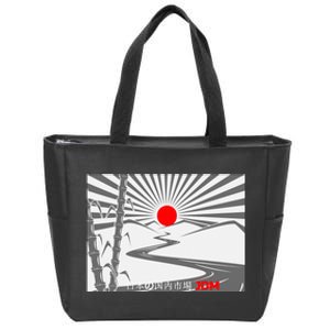 Jdm Drifting Car Drift Extreme Japanese Racing Sport Design Zip Tote Bag