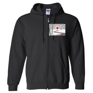 Jdm Drifting Car Drift Extreme Japanese Racing Sport Design Full Zip Hoodie