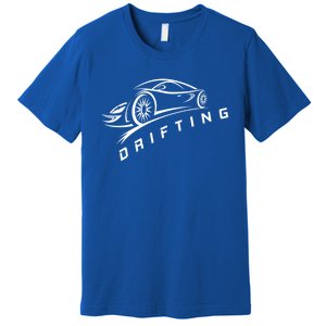 Jdm Drifting Car Silhouette Drift Japanese Racing Sport Gift Premium T-Shirt