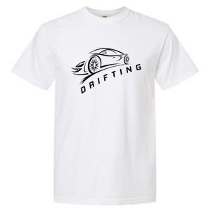 Jdm Drifting Car Silhouette Drift Japanese Racing Sport Gift Garment-Dyed Heavyweight T-Shirt