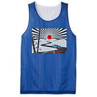 Jdm Drifting Car Drift Extreme Japanese Racing Sport Design Gift Mesh Reversible Basketball Jersey Tank