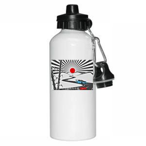 Jdm Drifting Car Drift Extreme Japanese Racing Sport Design Gift Aluminum Water Bottle 