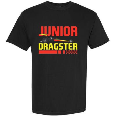 Junior Dragster Drag Racing Future Drag Racer Son Garment-Dyed Heavyweight T-Shirt