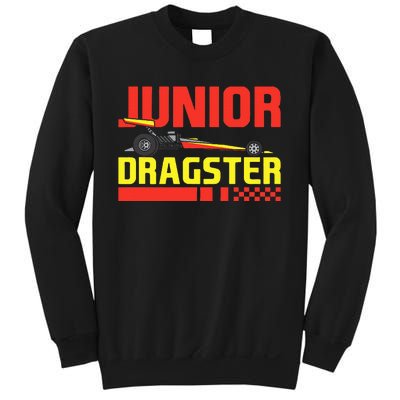 Junior Dragster Drag Racing Future Drag Racer Son Sweatshirt