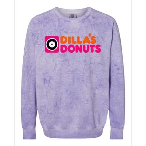 J Dillas Donuts Hiphop Jay Dee Colorblast Crewneck Sweatshirt