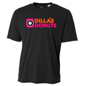 J Dillas Donuts Hiphop Jay Dee Cooling Performance Crew T-Shirt