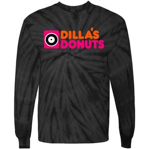 J Dillas Donuts Hiphop Jay Dee Tie-Dye Long Sleeve Shirt