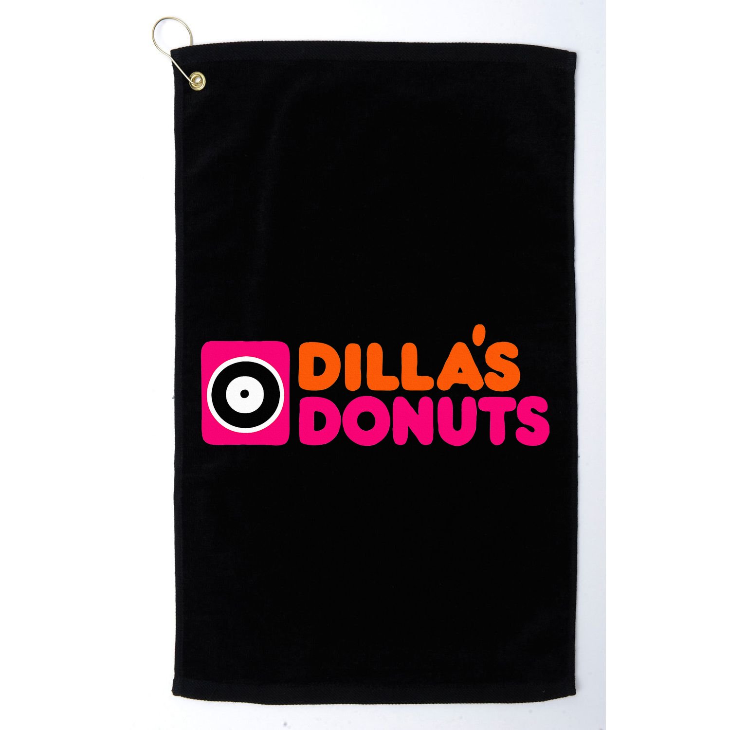 J Dillas Donuts Hiphop Jay Dee Golf Towel