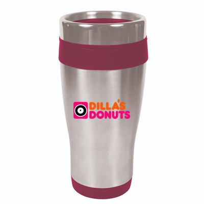 J Dillas Donuts Hiphop Jay Dee 16oz Travel Tumbler