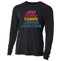 Joey Danny Donnie Jordan Jonathan Retro Cooling Performance Long Sleeve Crew