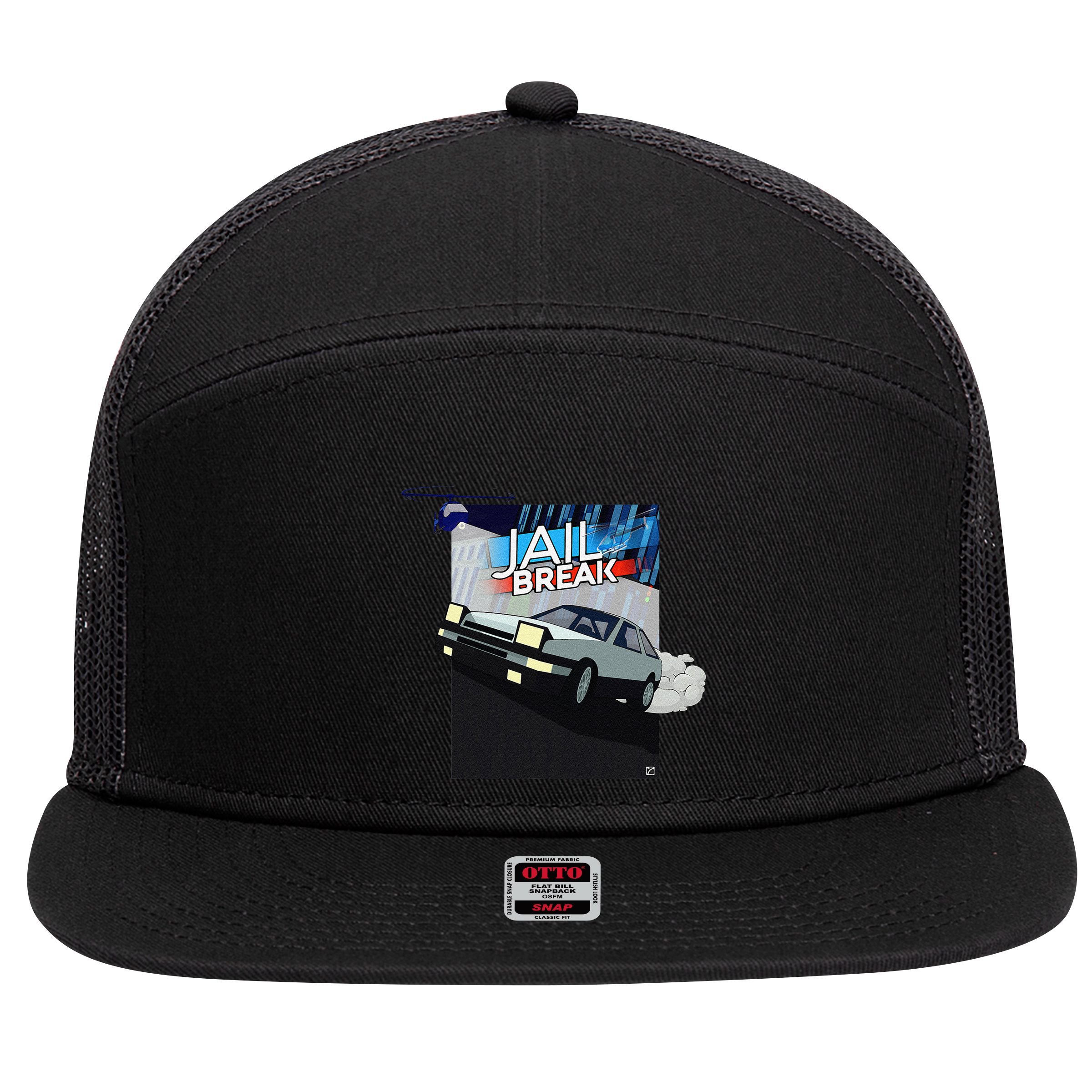 Jailbreak Deja Drift 7 Panel Mesh Trucker Snapback Hat