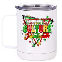 Juneteenth Dots Do It For The Culture 12 oz Stainless Steel Tumbler Cup