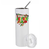 Juneteenth Dots Do It For The Culture Stainless Steel Tumbler