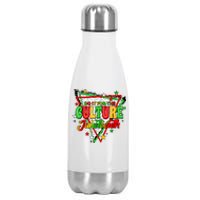 Juneteenth Dots Do It For The Culture Stainless Steel Insulated Water Bottle