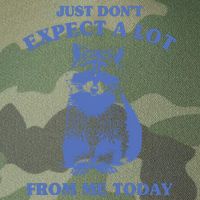 Just Dont Expect A Lot From Me Today Raccoon Funny Legacy Tie Dye Trucker Hat