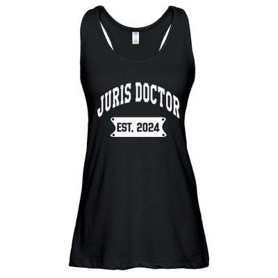 Juris Doctor Est 2024 Lawyer Law School Student Ladies Essential Flowy Tank