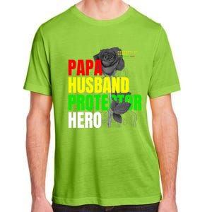 Junenth Dad From Wife Son Daughter Papa Protector Gift Adult ChromaSoft Performance T-Shirt