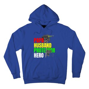 Junenth Dad From Wife Son Daughter Papa Protector Gift Hoodie