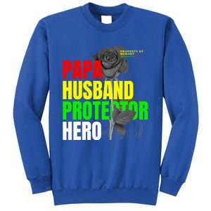 Junenth Dad From Wife Son Daughter Papa Protector Gift Sweatshirt