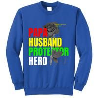 Junenth Dad From Wife Son Daughter Papa Protector Gift Sweatshirt