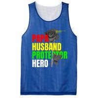 Junenth Dad From Wife Son Daughter Papa Protector Gift Mesh Reversible Basketball Jersey Tank