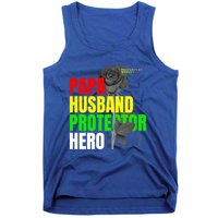 Junenth Dad From Wife Son Daughter Papa Protector Gift Tank Top