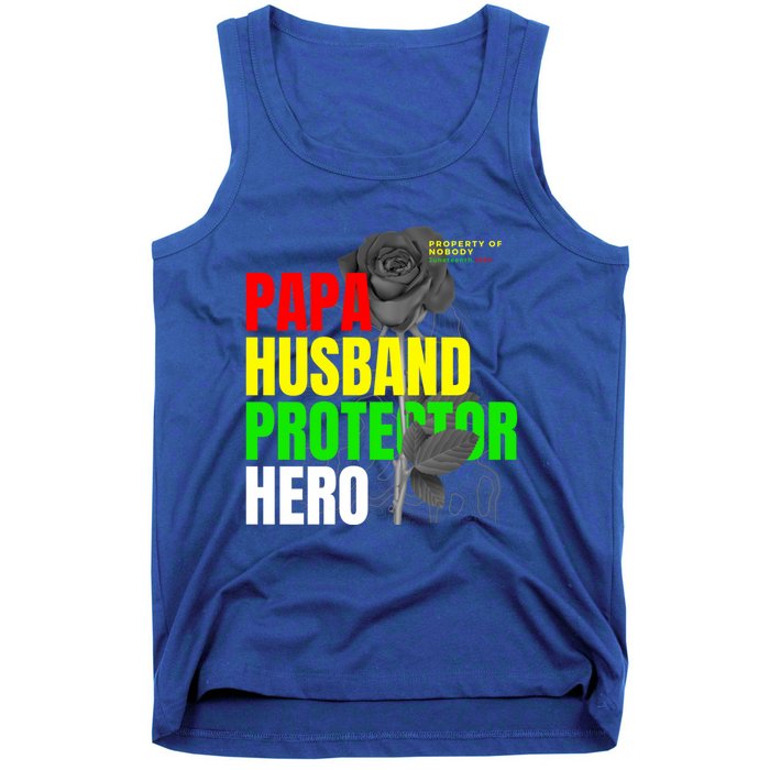 Junenth Dad From Wife Son Daughter Papa Protector Gift Tank Top